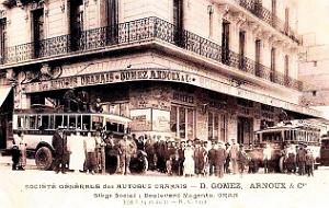 2176- Oran - Boulevard Magenta - Autobus Oranais 